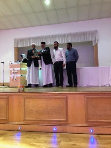 Award from Qari Ahmed Lokhat